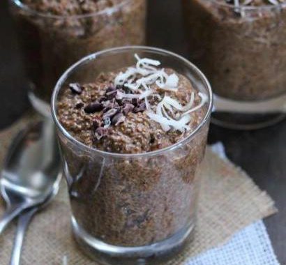 Kahveli Ve Çikolatalı Chia Puding Tarifi