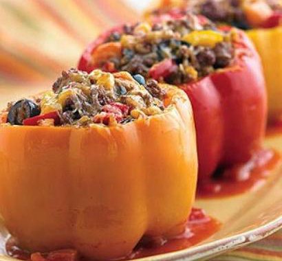 Kırmızı Biber Dolması Tarifi