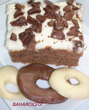 Kremali  Cikolatali  Kek Tarifi