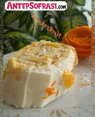 Portakallı Cevizli Rulo Pasta Tarifi