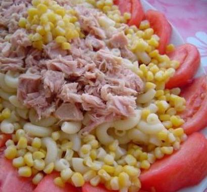 Ton Balıklı Makarna Salatası Tarifi