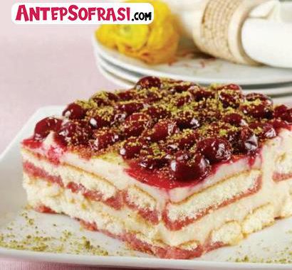 Vişneli Kedidili Pastası Tarifi