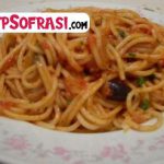 Zeytinli Kremali Spagetti Tarifi